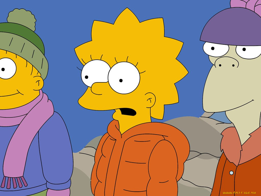 , the, simpsons